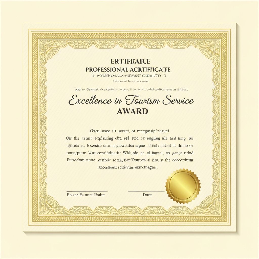 Excellence in Service Award